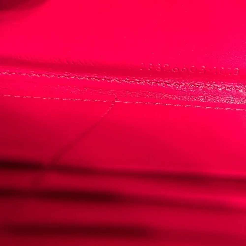 Authentic Saint Laurent Pink Zippy Wallet